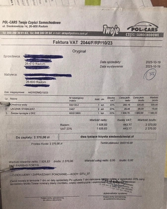 Opel Zafira cena 23900 przebieg: 205000, rok produkcji 2009 z Radom małe 379